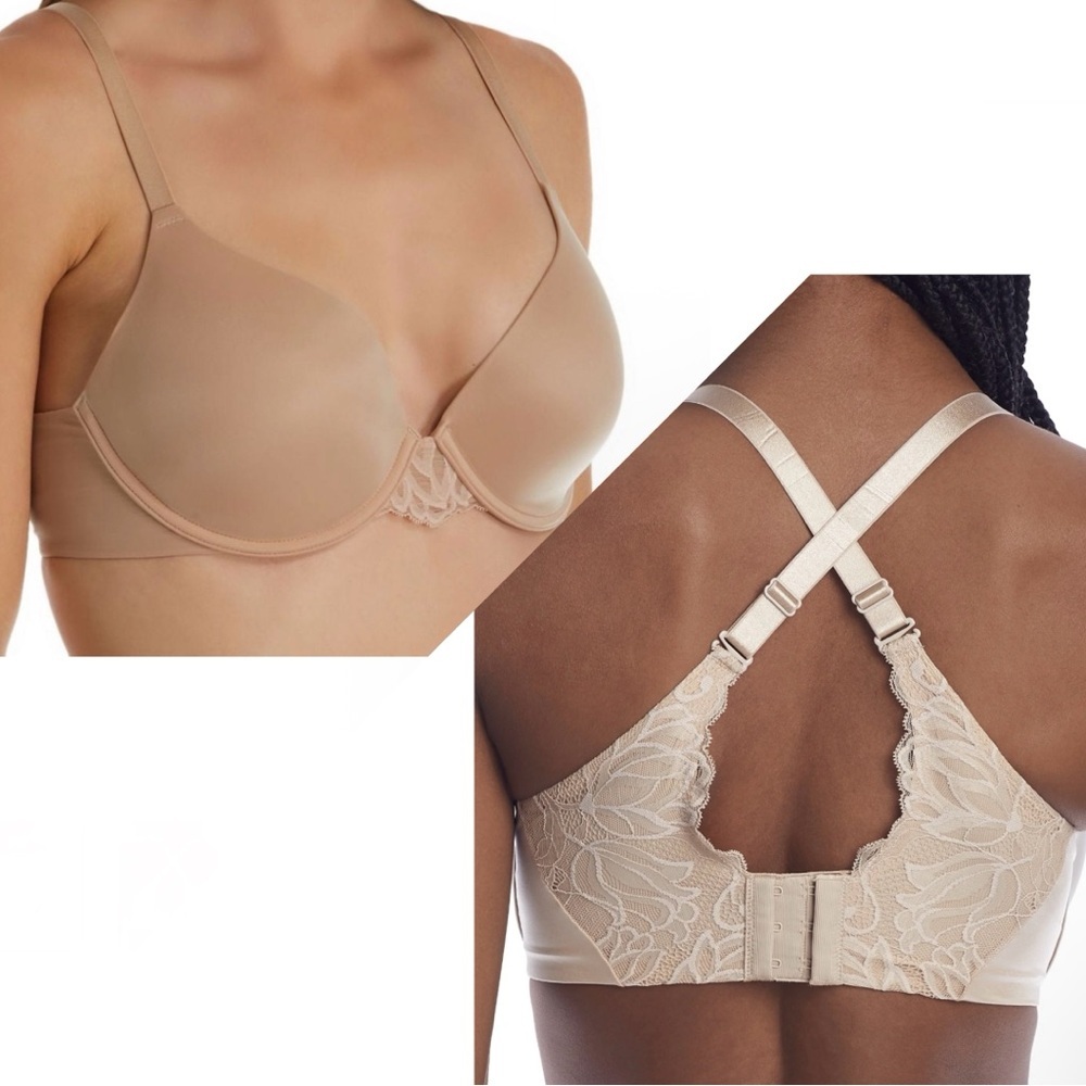 Bali One Smooth U Dreamwire Shaping Underwear Bra Size 38D